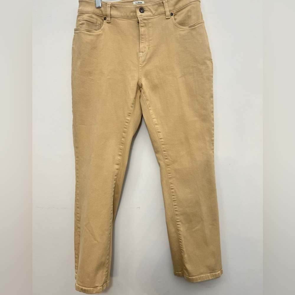L.L. Bean Classic Fit Tan Pants Size 10P
